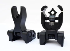 Rifle Back up Iron Sights with Picatinny Base BUIS 2 Piece Front and Rear Duel A