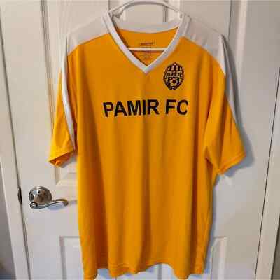 Ali Rezai #1 Orange Soccer Jersey Pamir FC Size XL