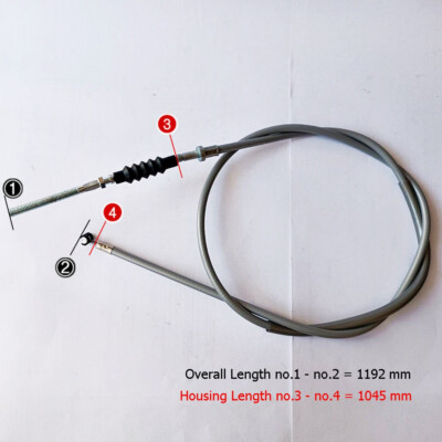 能菅 Honda SL70 ('71-'73) XL70 ('74-'76) Front Brake Cable 45450