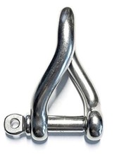 US Edelstahl 316 Drehschäkel (1/2" 12 mm Drehschäkel)