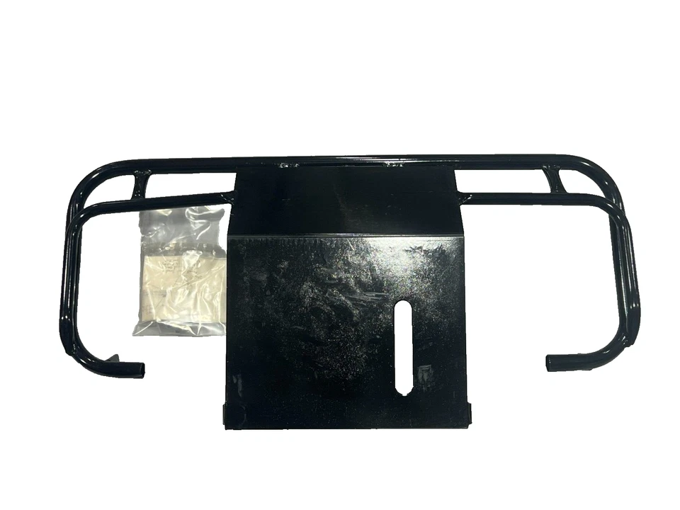 Nuevo NOS 1983-1986 Yamaha Tri Moto 225 DX 225DX Marco Delantero Protector Placa Deslizante Foto 2 de 4