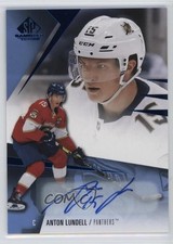2023-24 Upper Deck SP Game Used Auto Anton Lundell #40 Auto 1s6k