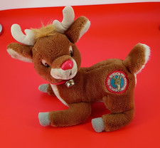 Vintage Applause Rudolph the Red Nosed Reindeer plush Stuffed Animal 10"