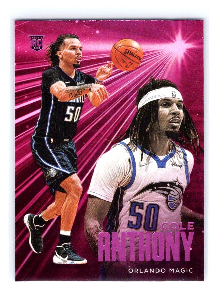 Cole Anthony 2020-21 Panini Chronicles Basketball Essentials Pink #211 Rookie RC