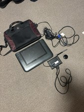 Wacom DTZ-1200w Drawing Pad Display With Swiss Gear Bag And Cables
