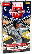 2020 PANINI ELITE EXTRA EDITION BASEBALL HOBBY BOX BLOWOUT CARDS