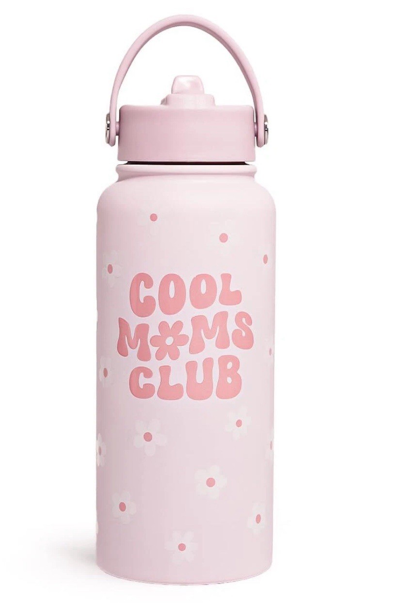 32oz Stainless Steel Insulated Lid Cool Moms Club Gift
