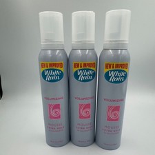 Lot of 3 White Rain Volumizing Mousse Extra Hold For Extra Body and Lift 3 Pack