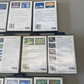 Vintage Games 13 Sega Master System Games | Rocky, Zillion 2, Out Run, Alex Kidd