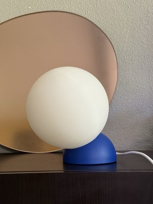 LED Sphere Table Lamp Gantri Lamp with Dimmer, never used