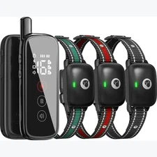 2600 FT Remote Dog Shock Training Collar Rechargeable Waterproof Pet Trainer