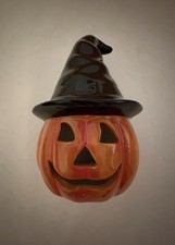 Halloween Kürbis Teelicht Deko Keramik Witchy Autumn Fall Tkmaxx T.K.Maxx