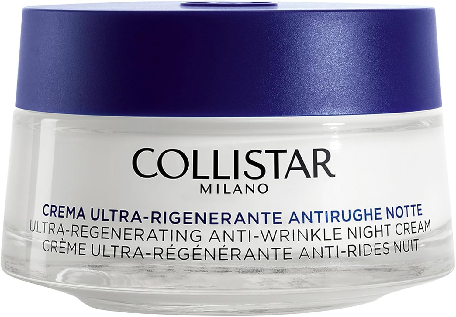 Collistar Crema Ultra-Rigenerante Anti-Rughe Notte, Concentrata per Viso E Collo