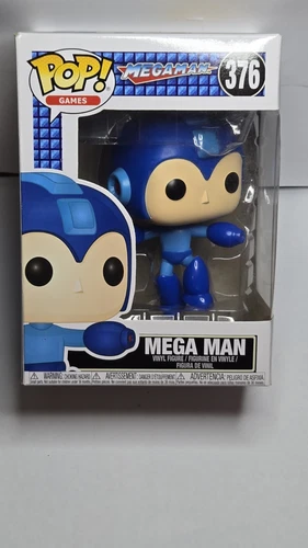 Funko Pop! Games: Mega Man - Jumping Mega Man #376 Vinyl Figure