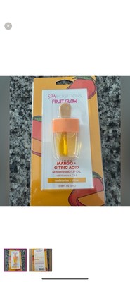 New in package-SpaScriptions fruit glow nourishing lip oil, mango & citric acid