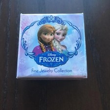 Disney Frozen Pendant Necklace Elsa Anna Silver Plated Fine Jewelry