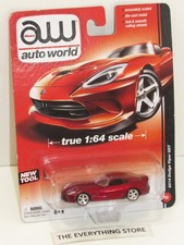 Auto World 2014 Dodge Viper Srt 164 Ultra Red Chase 6 New On Card Release 2