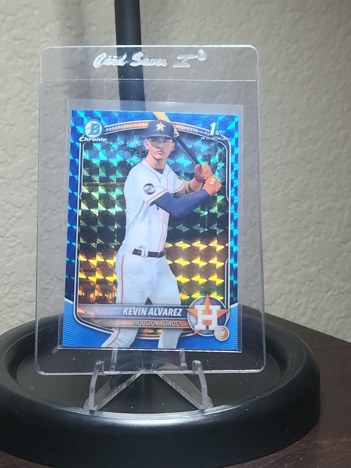 2025 Bowman Chrome - Prospects Kevin Alvarez #BCP-227 Blue Geo /150