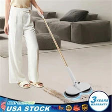 for Floor Cleaning Dual Spinning Scrubber Cordless Electric Mop Spin Mops