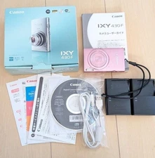 Canon IXY 430F Pink 16.1MP 5x Optical Zoom IXUS 245 HS Digital Camera w/Box