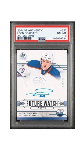 Leon Draisaitl 2014 SP Authentic Future Watch Auto /999
