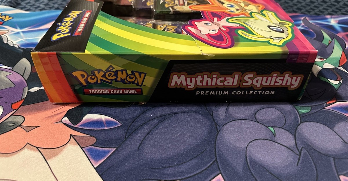 ポケモンカード 英語 Mythical Squishy プレミアム BOX Nintendo Pokémon TCG Mythical Squishy Premium Collection for