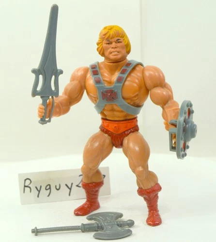 MOTU, He-Man, Masters of the Universe, vintage, complete, original, figure