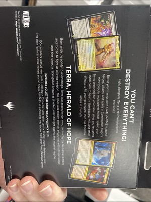 MTG FF Magic The Gathering Final Fantasy VI Commander Deck Terra