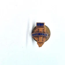 Illinois 40 Year Illini Service Award Pin Employee Recognition Tenure Vintage