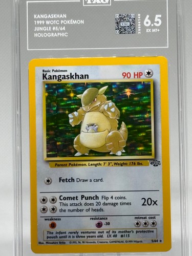 Kangaskhan (Unlimited) graded TAG 6.5 for sale on eBay