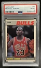 1987-88 Fleer Michael Jordan #59 Bulls PSA 6