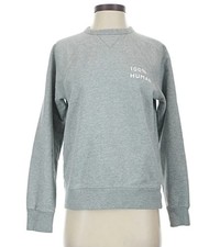 Everlane 100 Human Grey French Terry Sweatshirt Crewneck Pullover Unisex Small