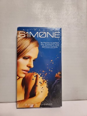 Simone S1MONE Al Pacino VHS tape Former Hollywood Video Rental.
