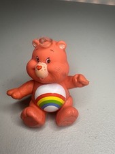 Vintage 1983 Care Bears Cheer Bear Poseable PVC Figure American Greetings Kenner
