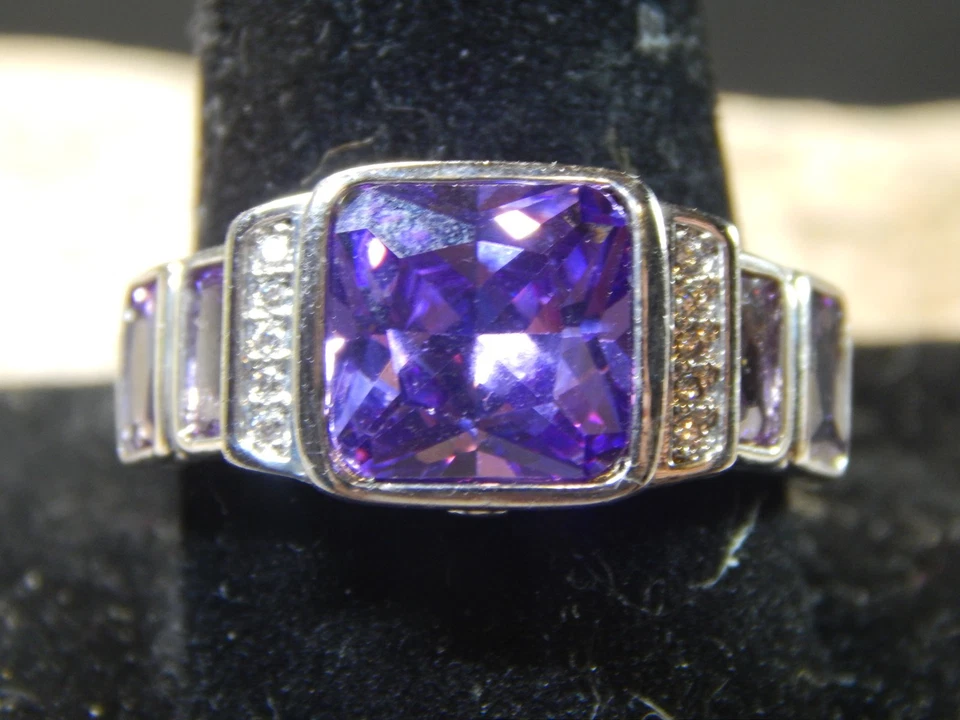 Anillo de oro blanco relleno de oro de 18k para hombre o dama, talla 11 Reino Unido con 9,8 gramos Foto 4 de 4