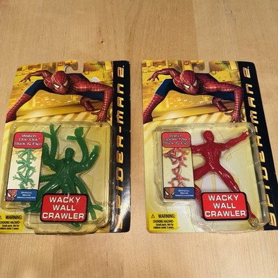 ToyBiz Wacky Wall Crawler Spider-Man 2 Marvel Toy 2004 New In Box