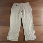 Jos A Bank Linen Khakis Mens 40x30 Beige Pants Preppy Vintage Old Money Chinos
