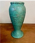 Brush McCoy Pottery Green Art Vellum #745 Vase - Vintage