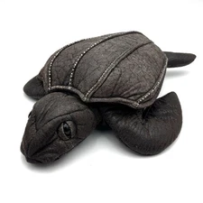 Folkmanis Leatherback Sea Turtle Realistic Plush Hand Puppet 12 inch Brown