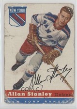 1954-55 Topps Allan Stanley #41 HOF k5i