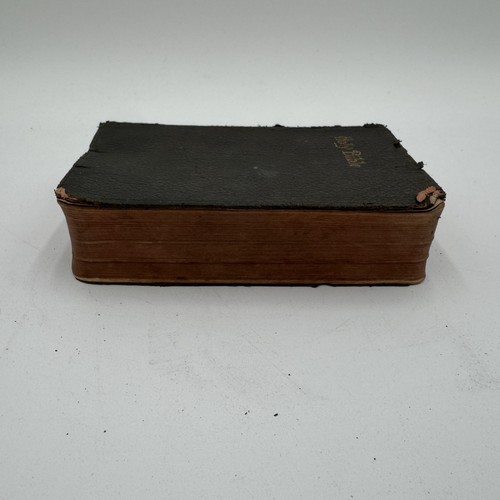 Vintage Holy Bible KJV Thomas Nelson Leather Pocket 32mo 1903 New York Inscrited - Bild 5 von 9