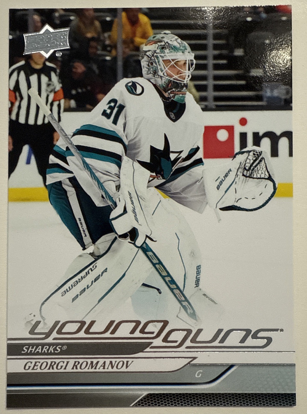 2024-25 Upper Deck Series 2 Young Guns Georgi Romanov #457 (RC) San Jose Sharks