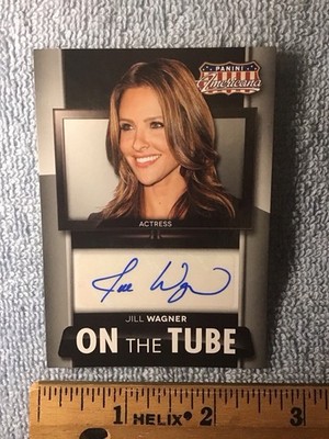 Jill Wagner Autograph Signed On The Tube Card Teen Wolf Wipeout Splinter Panini