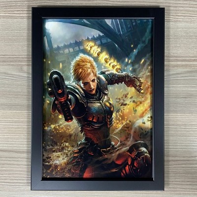 ENFORCER Shira Calpurnia Gerahmte Kunst Adeptus Arbites Arbitrator Warhammer 40K