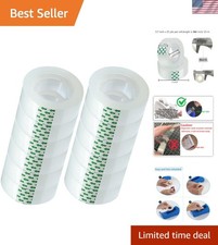 12 Rolls Transparent Tape Refills Rolls Each Rol 1 inch Corel 3/4 x 980 Inche...