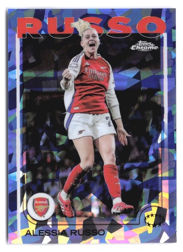 2024-25 Topps Chrome UWCL Sapphire Alessia Russo #100 Image Variation SP