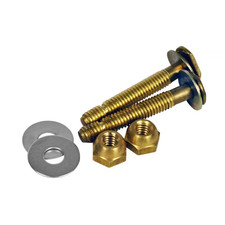 Johni-Bolts 5/16 In. X 2-1/4 In. Brass Toilet Bolts