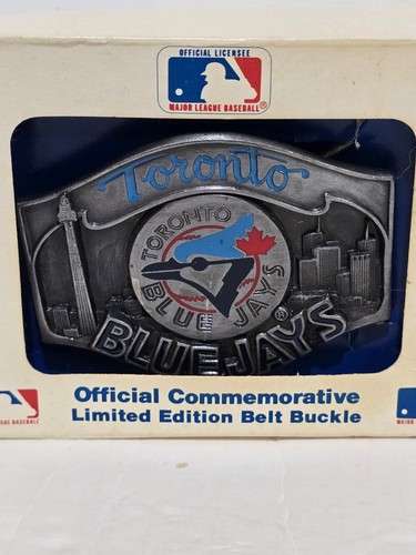 1988 Toronto Blue Jays MLB Baseball Metal Belt Buckle Limited Edition 2013/10000