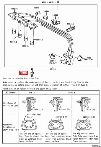Genuine Prado VZJ95 VZJ90 VZJ125 VZJ121 VZJ120 5VZ 3.4 Petrol Spark Plug x6 - Picture 9 of 20
