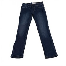 Old Navy Girls Skinny Pull-On Dark Blue Stretch Jeggings L 10-12